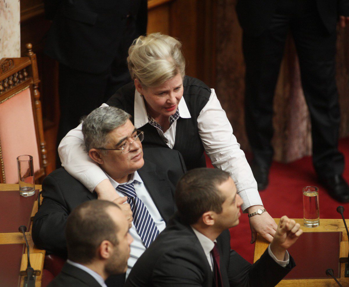 Νίκος Μιχαλολιάκος, Ελένη Ζαρούλια