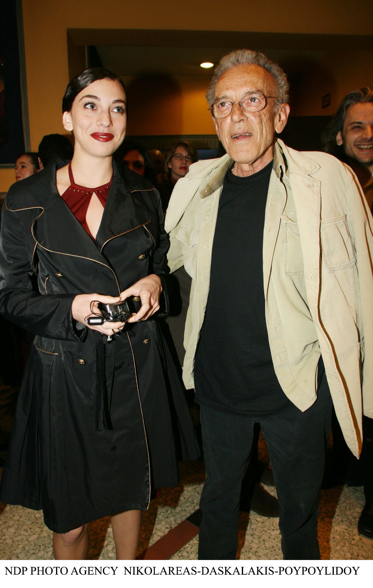 Ο Γιώργος Πανουσόπουλος με την κόρη του, Μαργαρίτα