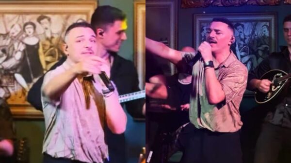 Αποκλειστικό: Θερμή υποδοχή για τον Κώστα Δόξα στο νυχτερινό μαγαζί όπου εμφανίζεται - Συνθήματα και χειροκροτήματα μετά τη συνέντευξη «ποταμό»