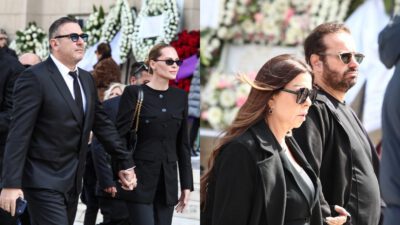 Κηδεία Μαρινέλλας: Τα επώνυμα πρόσωπα που την αποχαιρέτησαν - Σε βαρύ κλίμα το τελευταίο «αντίο»