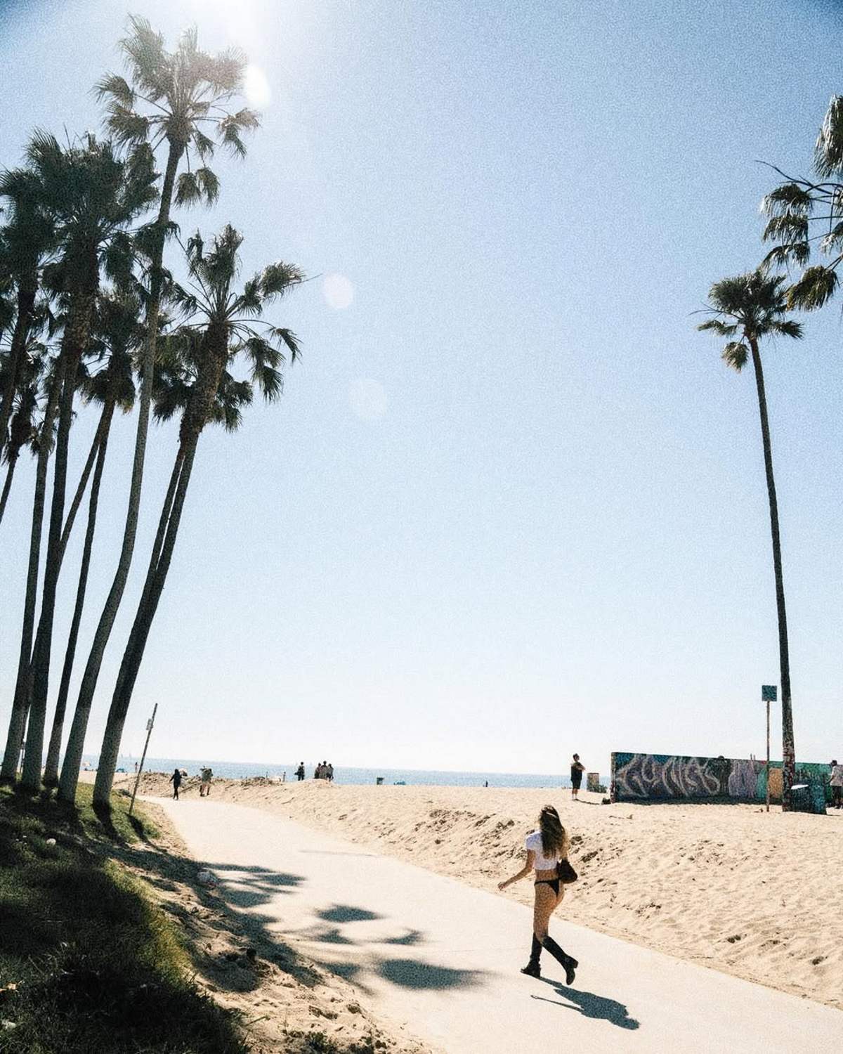 H Κλέλια Ανδριολάτου στην παραλία