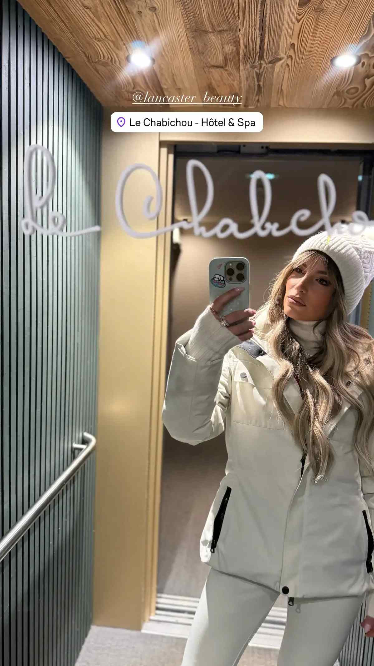 Η Αθηνά Οικονομάκου στις Γαλλικές Άλπεις