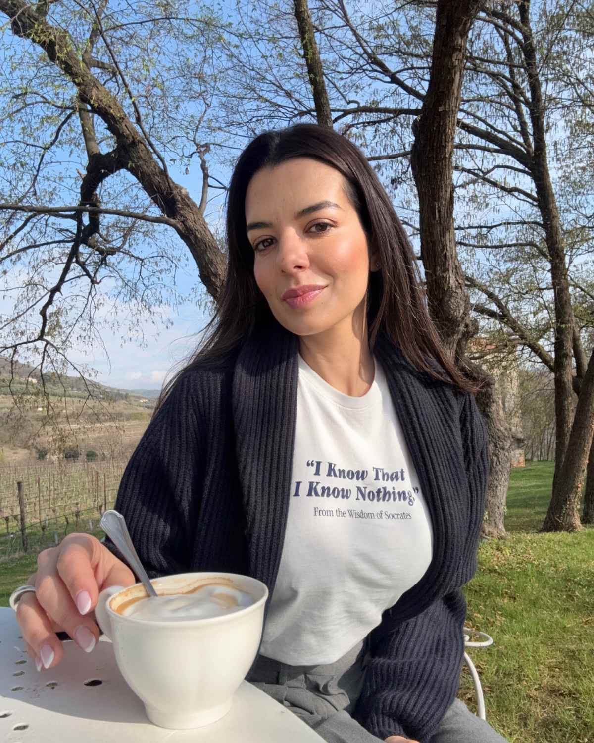 Η ανάρτηση της Νικολέττας Ράλλη από την Ιταλία