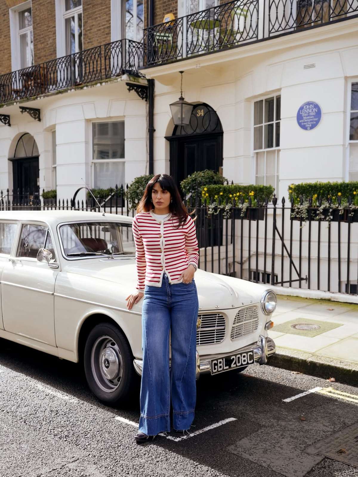 Η Τόνια Σωτηροπούλου με τζιν