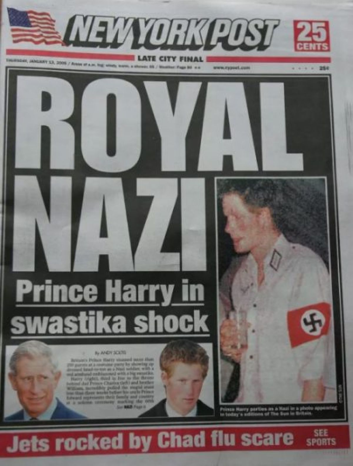 Το βράδυ που ξέφυγε: Ολόγυμνος ο πρίγκιπας Χάρι - Το ξέφρενο πάρτι στο Λας Βέγκας που έγινε παγκόσμιο θέμα