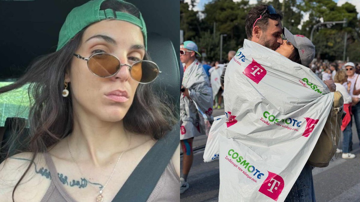 Η Άννα Μαρία Βέλλη με τον σύζυγό της, Άρη Σβολάκη