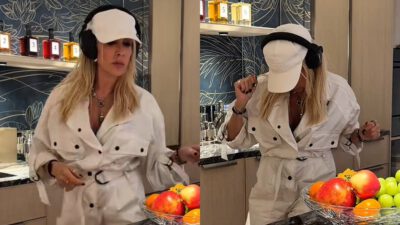 Η Άννα Βίσση στην κουζίνα της