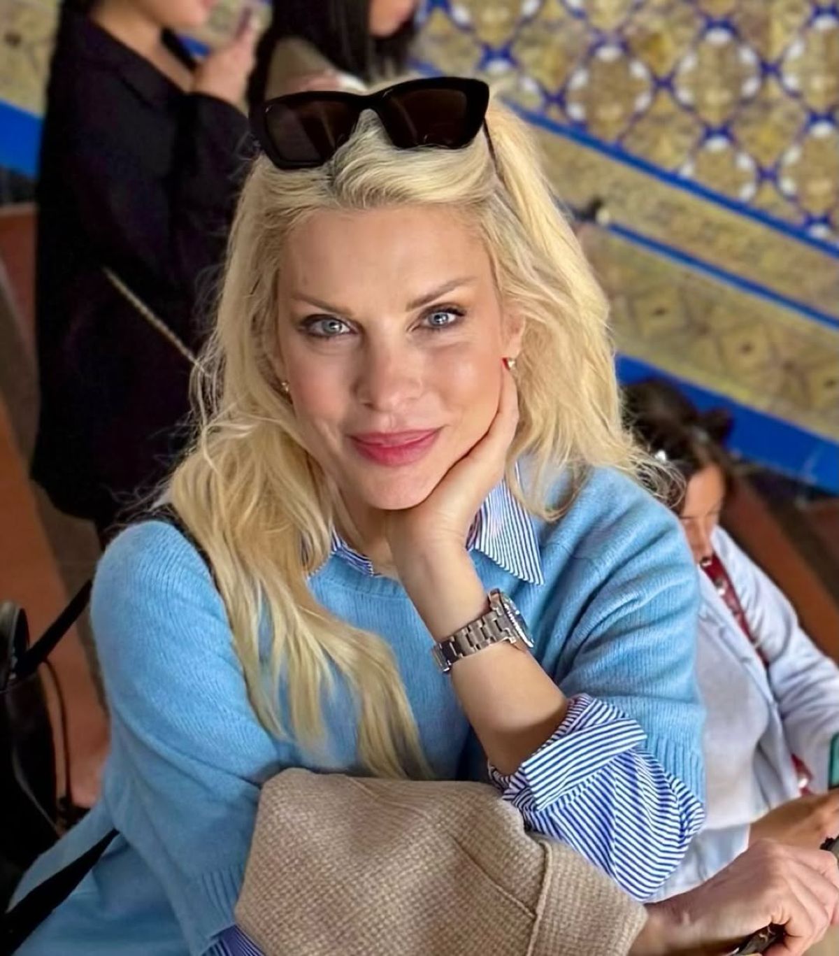 Η Ελένη Μενεγάκη στην Ισπανία