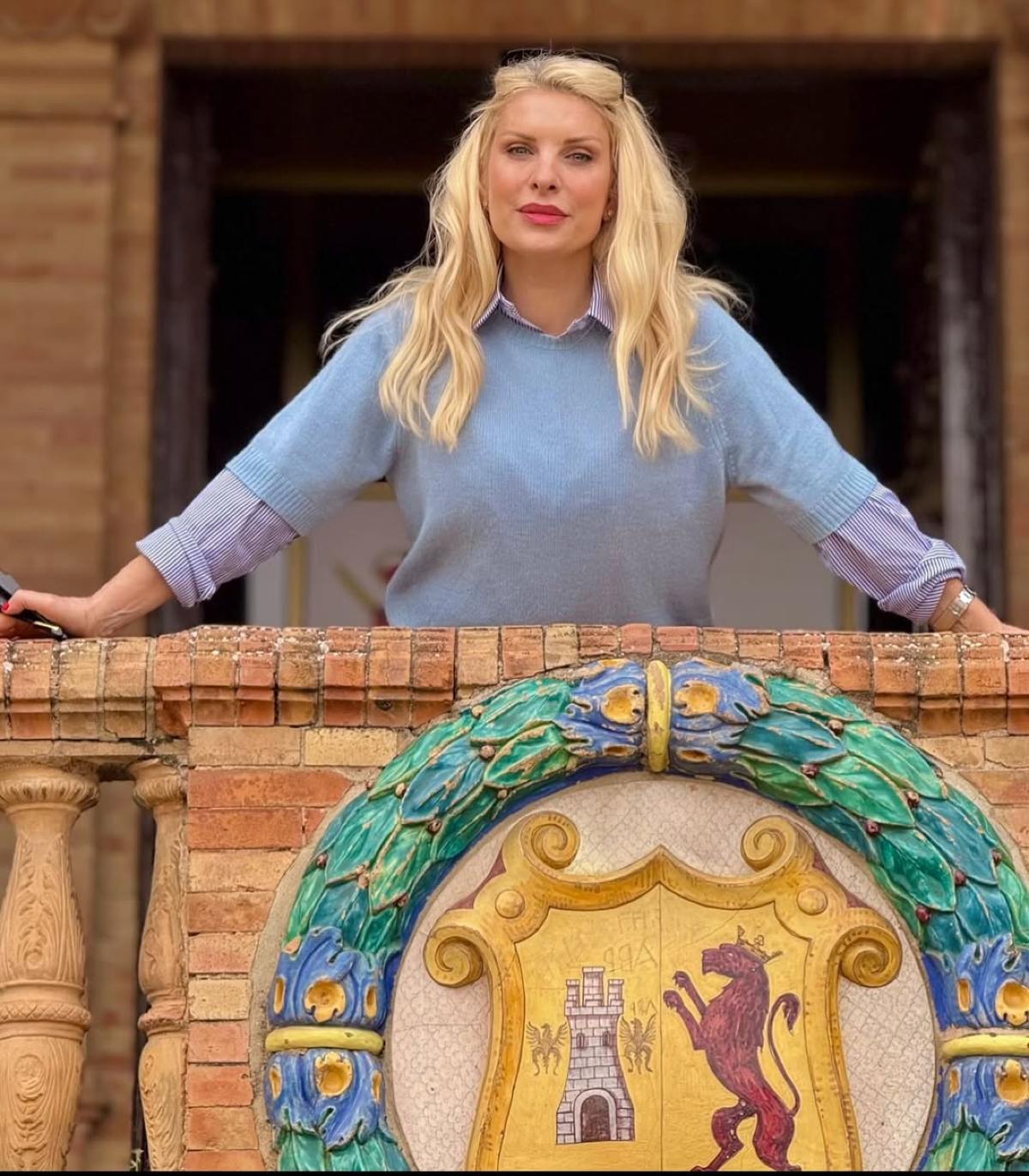 Η Ελένη Μενεγάκη στην Ισπανία