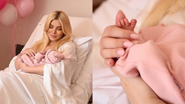 Η Κατερίνα Καινούργιου στο μαιευτήριο