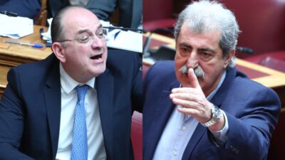 Μακάριος Λαζαρίδης, Παύλος Πολάκης