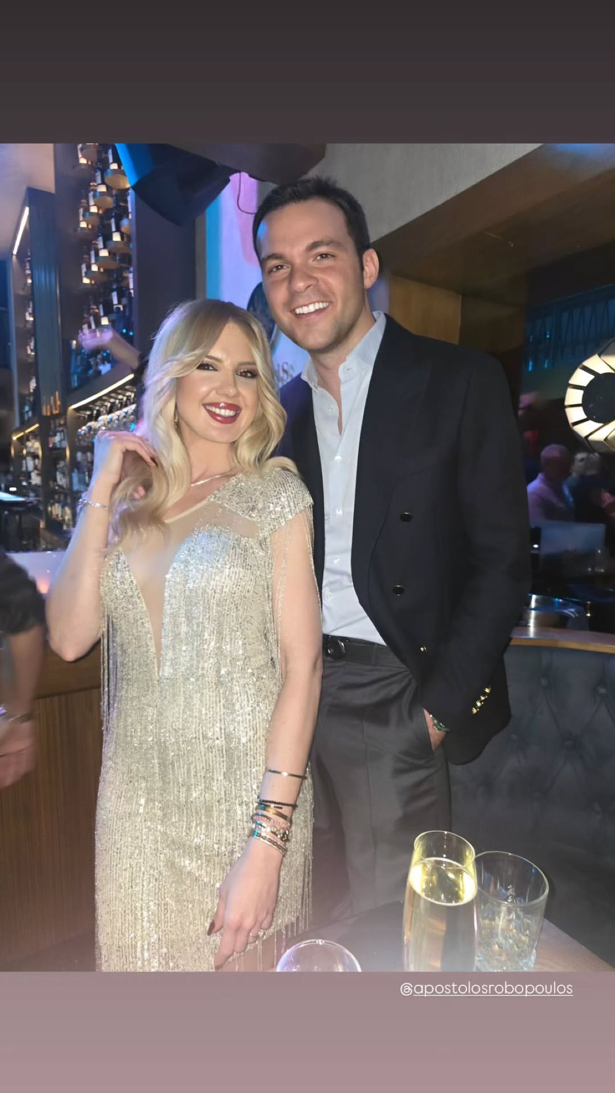 Σοφία Μαριόλα, Απόστολος Ρομπόπουλος