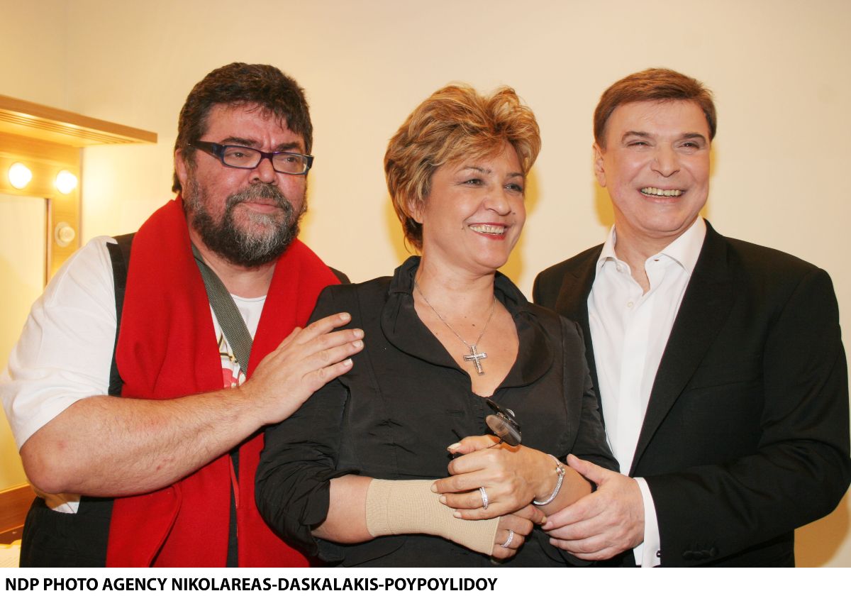 Σταμάτης Κραουνάκης, Κατιάνα Μπαλανίκα, Γιώργος Μαρίνος