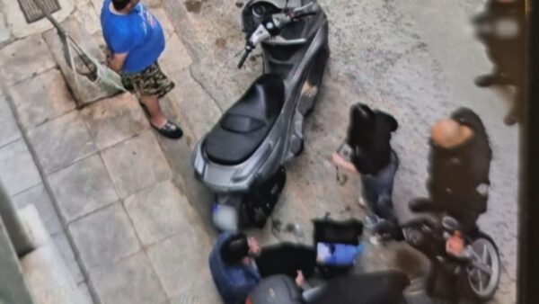 Ξυλοδαρμός στο Παγκράτι