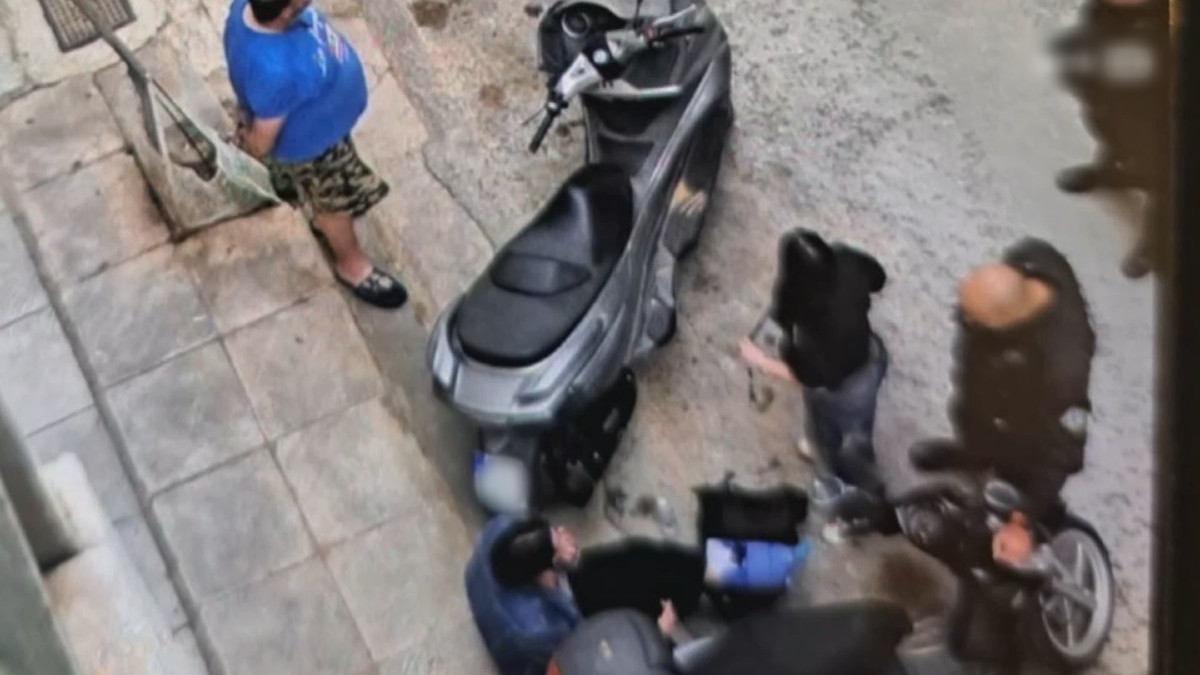 Ξυλοδαρμός στο Παγκράτι