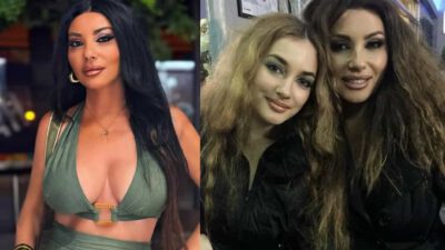 Η Πόπη Μαλλιωτάκη με την κόρη της