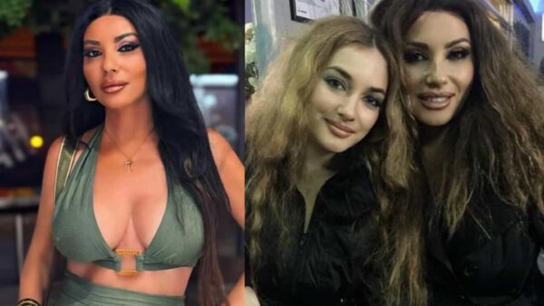 Η Πόπη Μαλλιωτάκη με την κόρη της