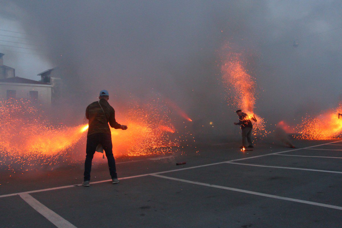 Σαϊτοπόλεμος στην Καλαμάτα