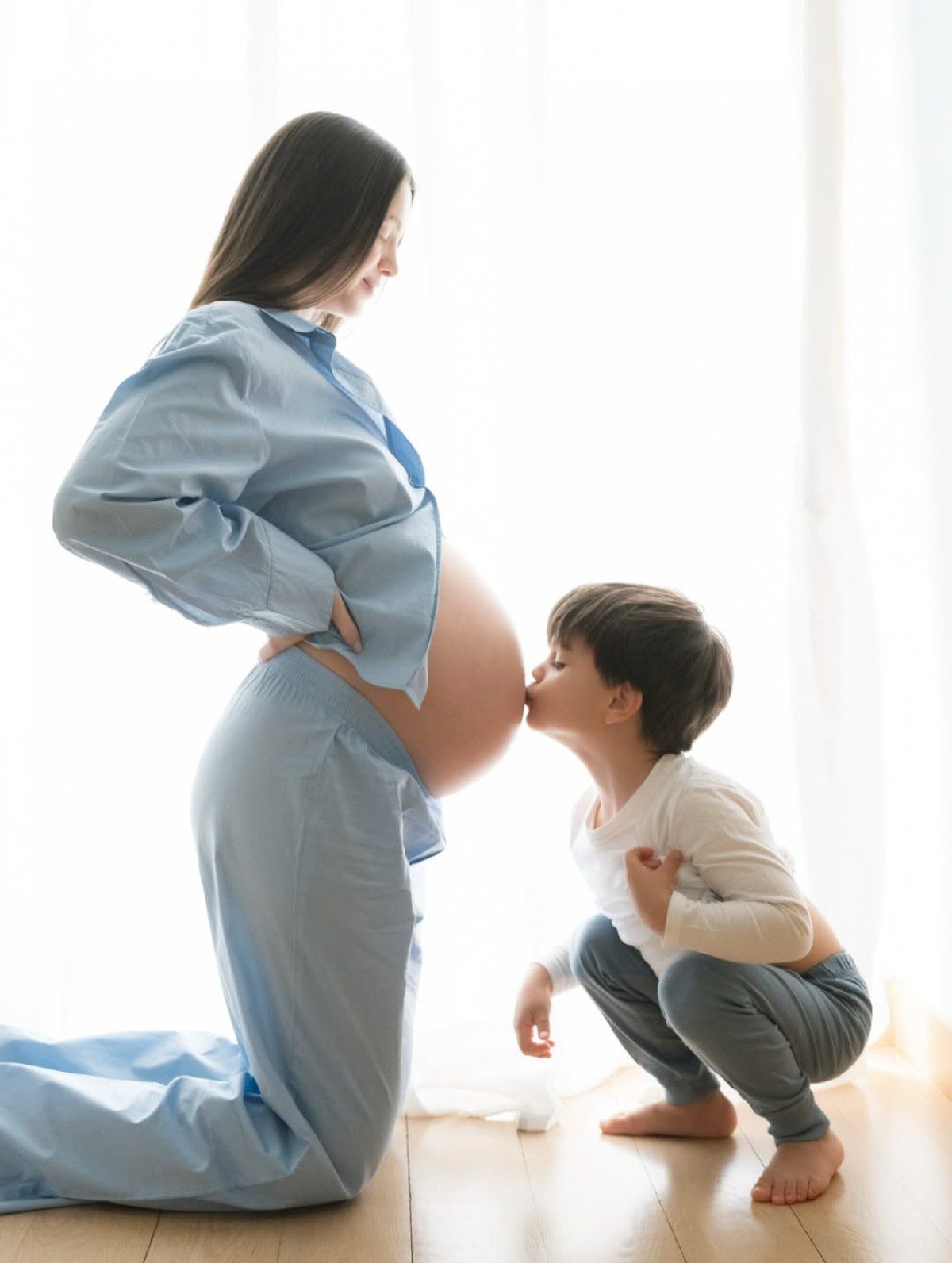 Η Ιωάννα Σιαμπάνη με τον γιο της