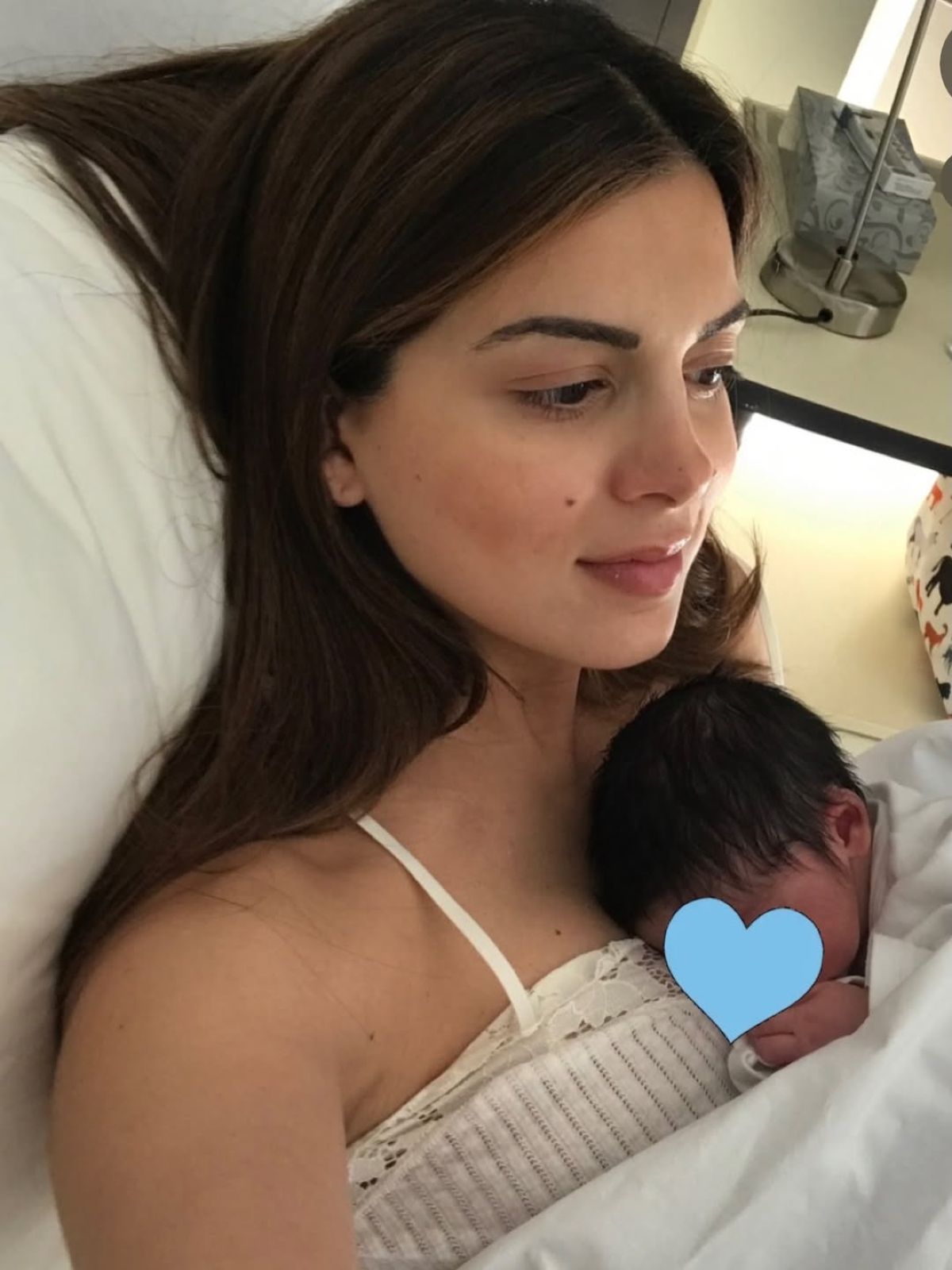 Η Σταματίνα Τσιμτσιλή με τον γιο της, Γιάννη-Εφραίμ