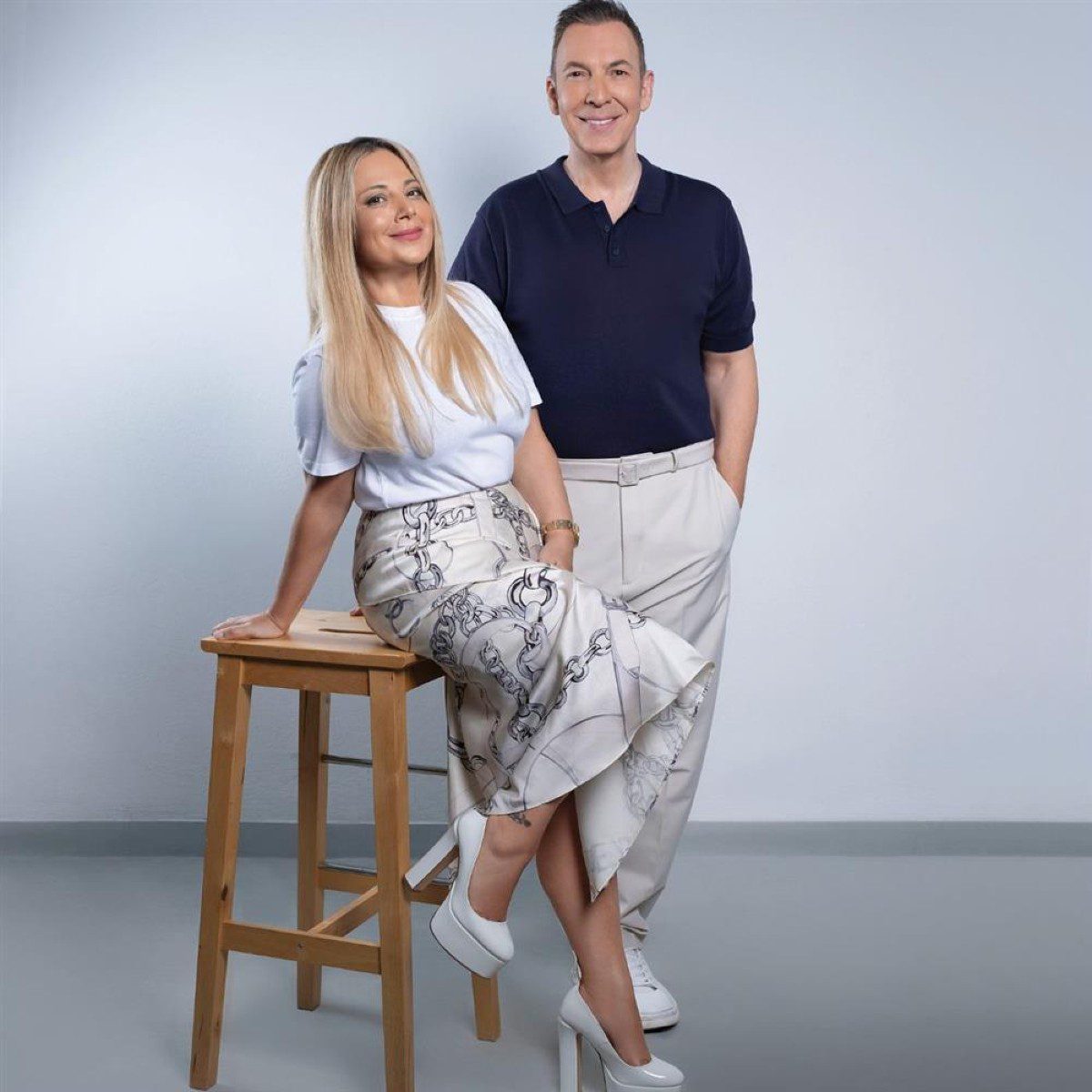 Νάνσυ Ζαμπέτογλου, Θανάσης Αναγνωστόπουλος, Στούντιο 4