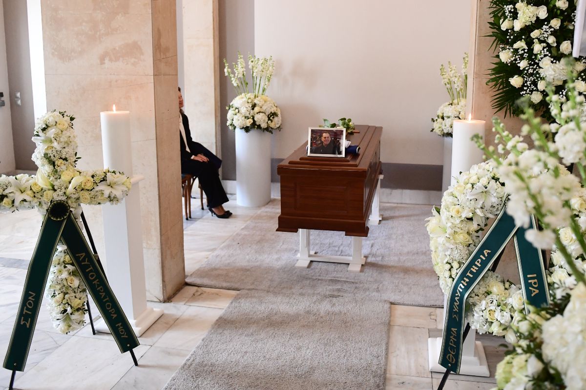 Κηδεία Βασίλης Γκούμας