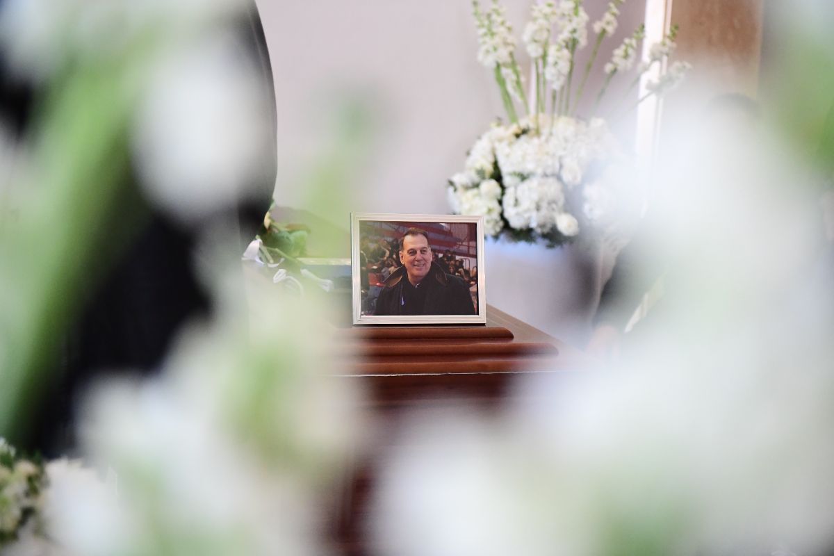 Κηδεία Βασίλης Γκούμας