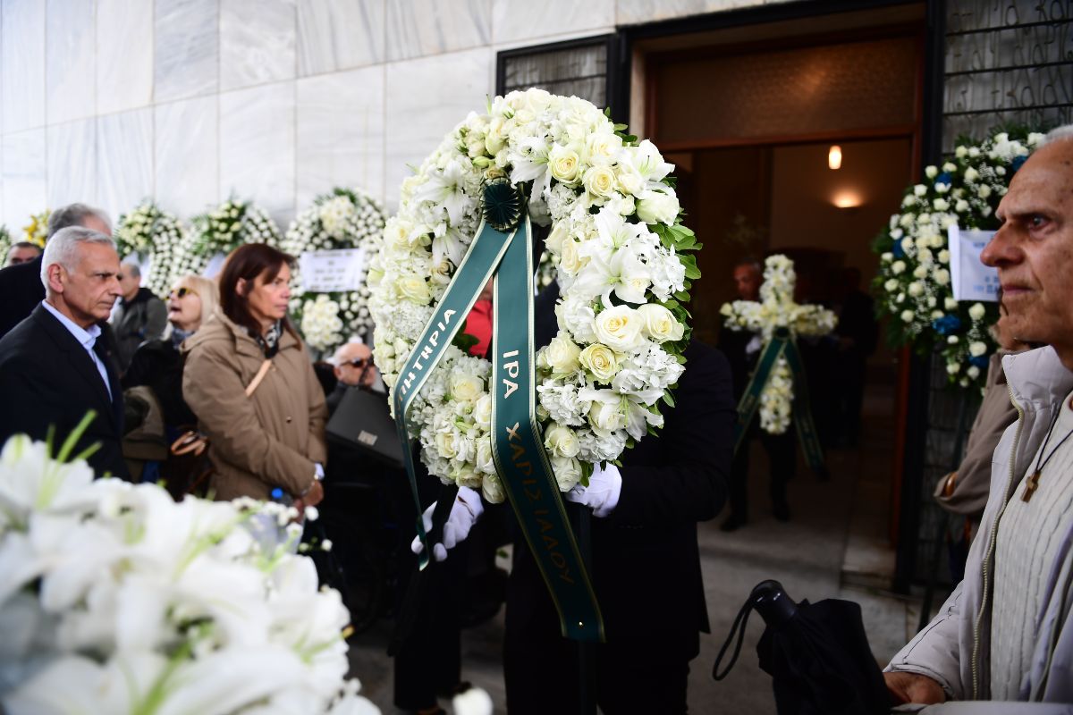 Κηδεία Βασίλης Γκούμας