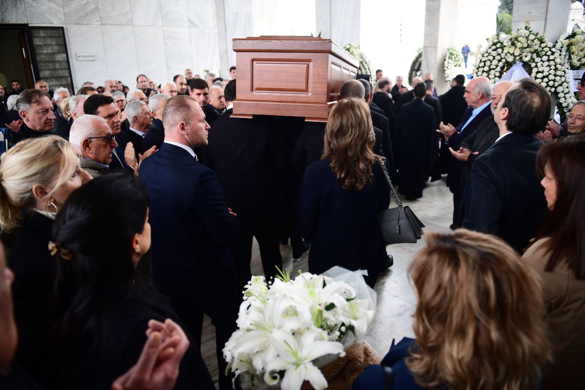 Κηδεία Βασίλης Γκούμας