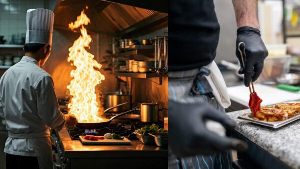 Σεφ στην κουζίνα