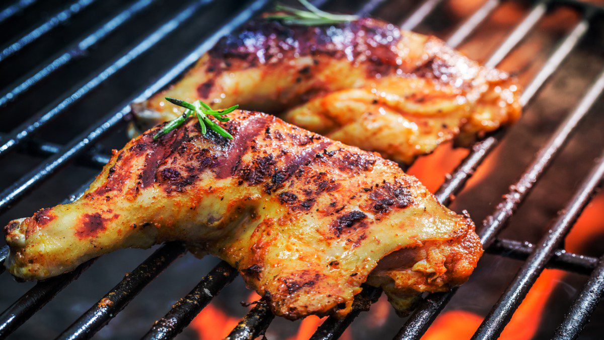 κοτόπουλο στην σχάρα