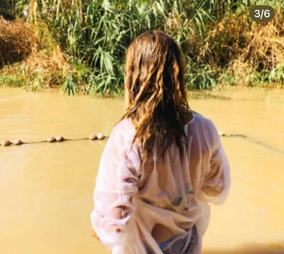 Πηγή Δεβετζή: Οι φωτογραφίες από τη βάφτισή της στον Ιορδάνη Ποταμό - Συγκλονίζει η ανάρτησή της