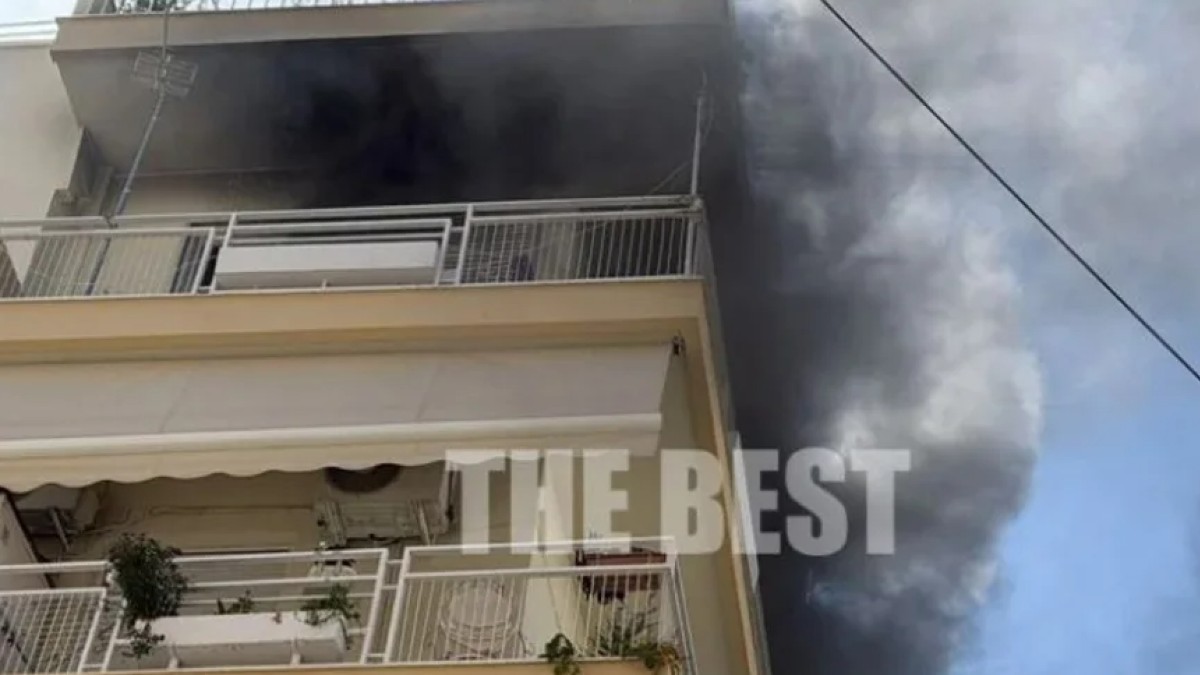 Φωτιά στην Πάτρα