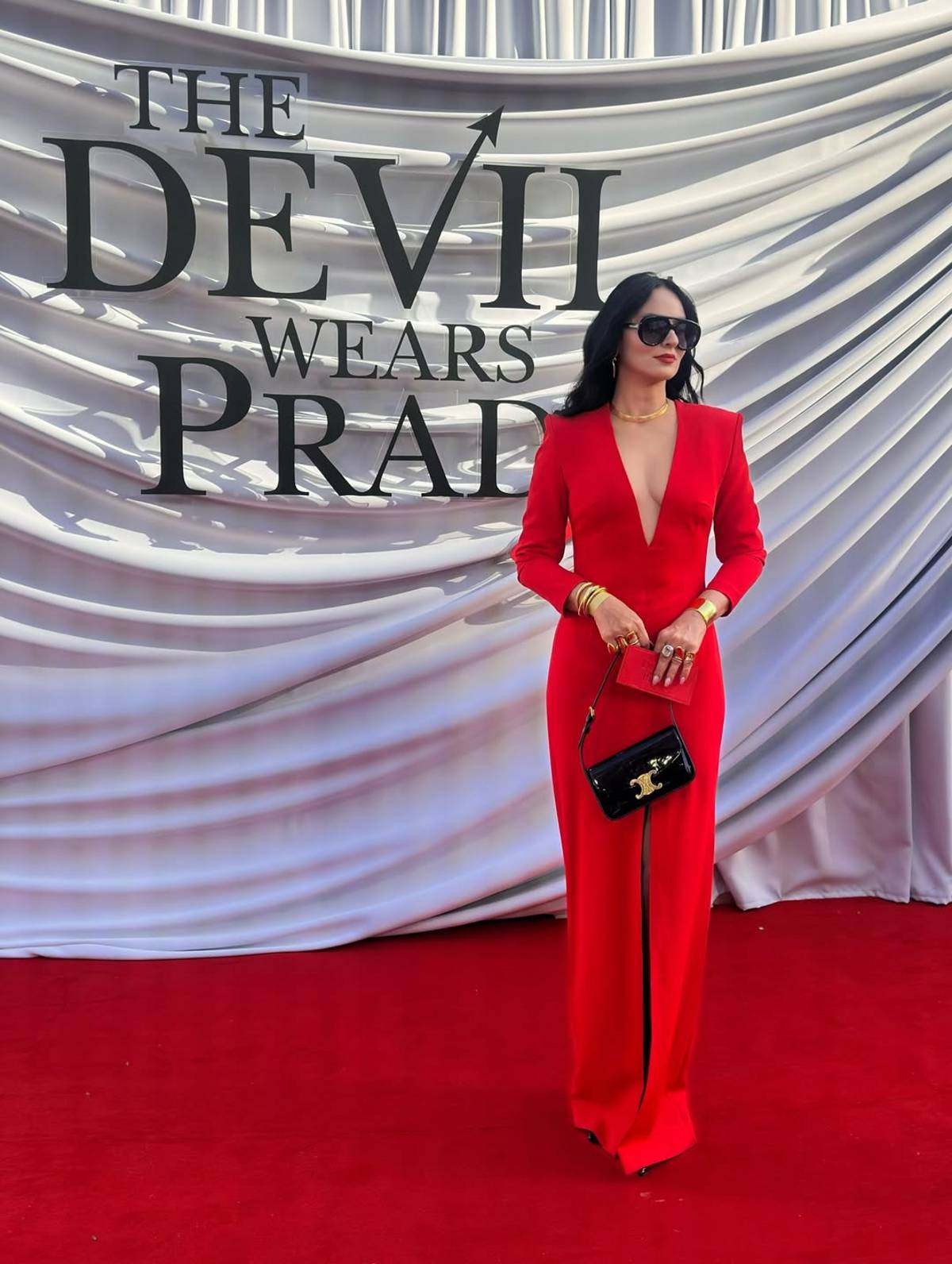 Η Ζεβενιέβ Μαζαρί στο Λονδίνο