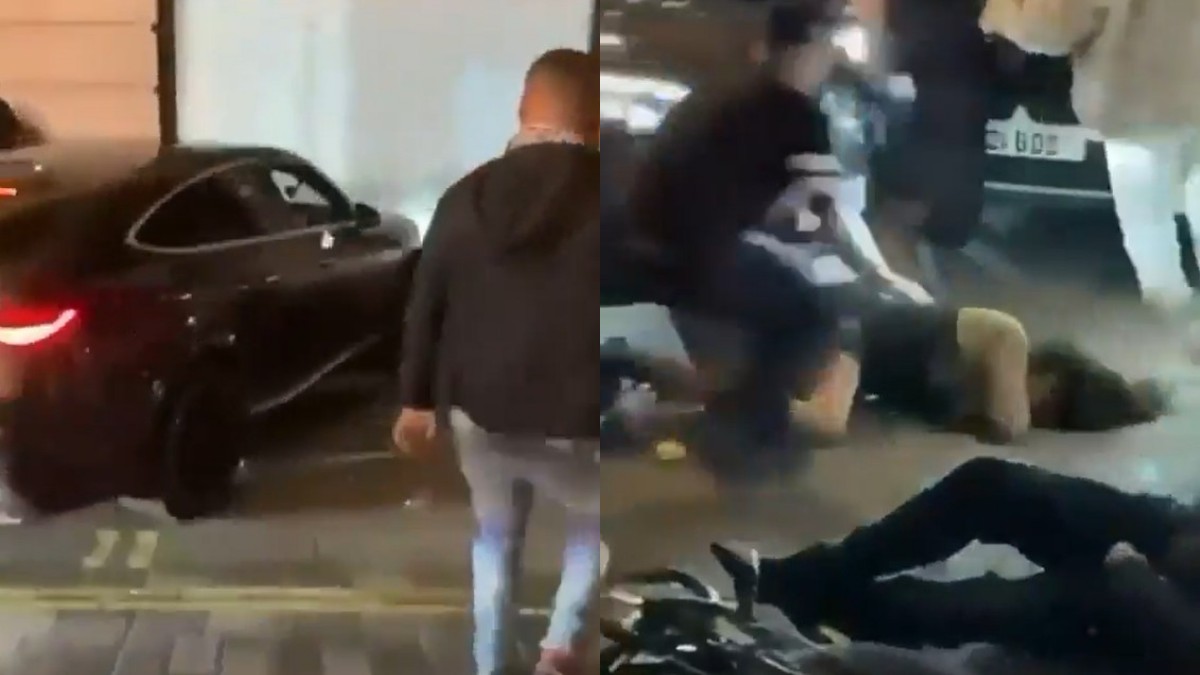 Προσοχή σκληρές εικόνες: Η στιγμή που η πρώην παίκτρια X Factor πατάει με το αμάξι της την influencer (Βίντεο)