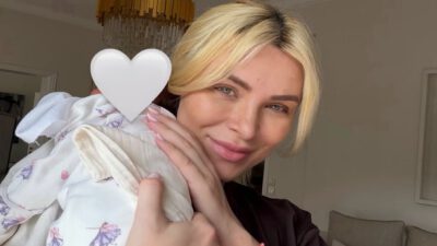 Η Κατερίνα Καινούργιου με το μωρό