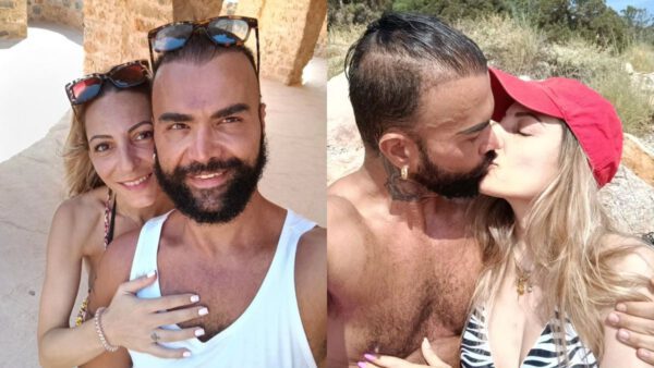 Ο Περικλής Κονδυλάτος με τη σύντροφό του