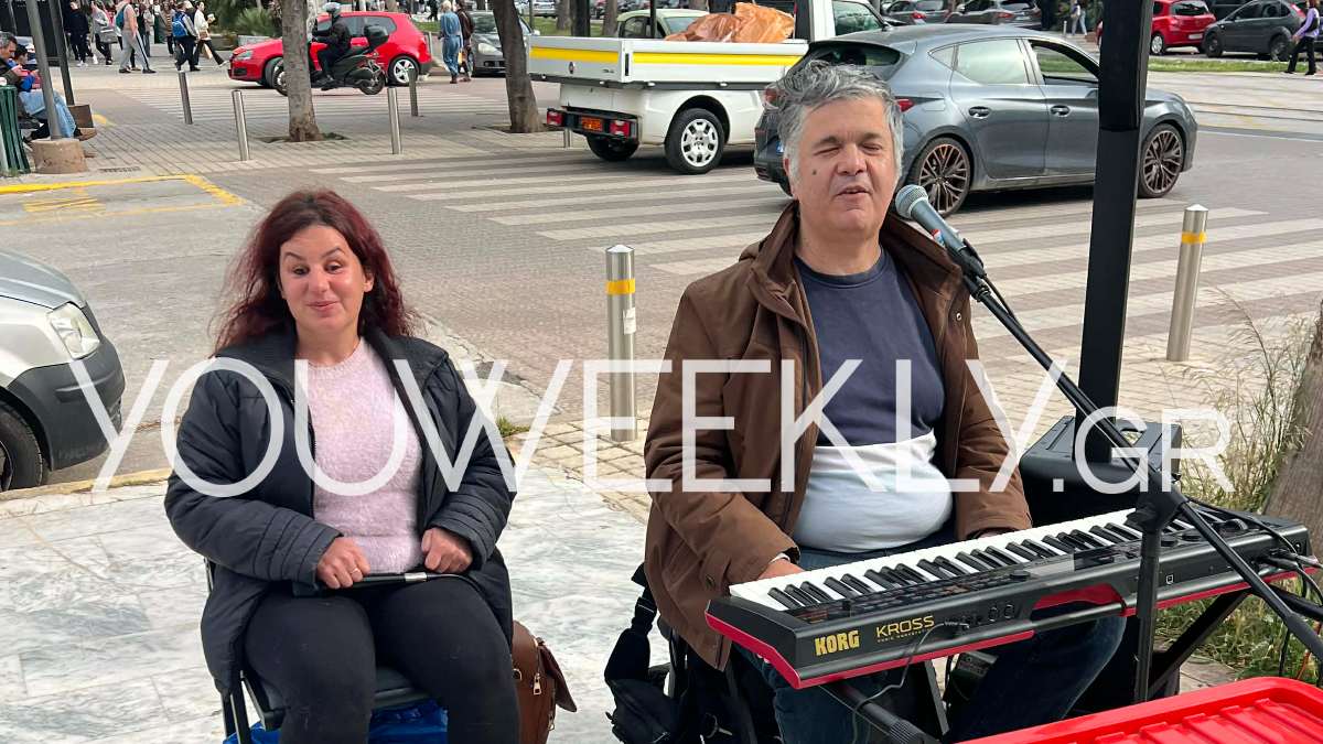 Ο Νεκτάριος Μαλλάς και η σύζυγός του, Μαριάννα