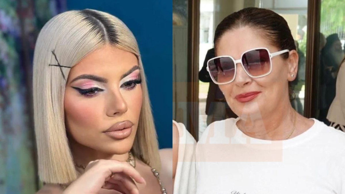 Η Μυρτώ με τη μητέρα της