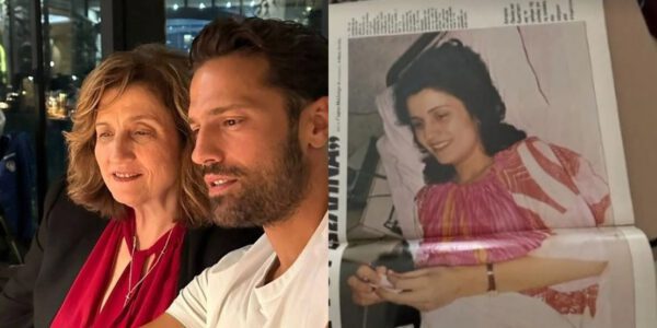 Κωνσταντίνος Αργυρός με μητέρα του