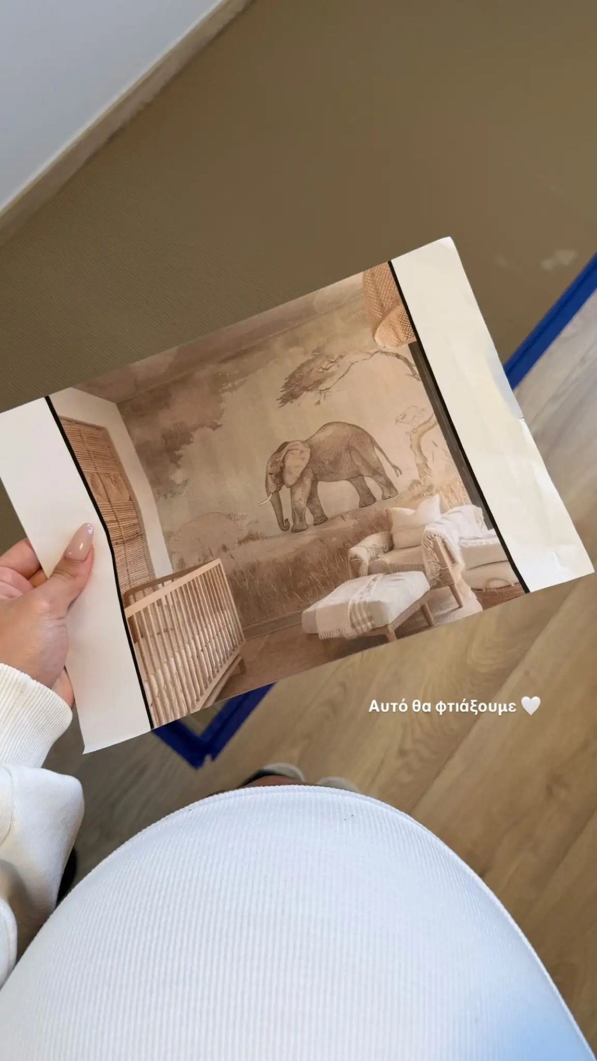 Το παιδικό δωμάτιο του γιου της Μαριαλένας Ρουμελιώτη και του Σάκη Κατσούλη