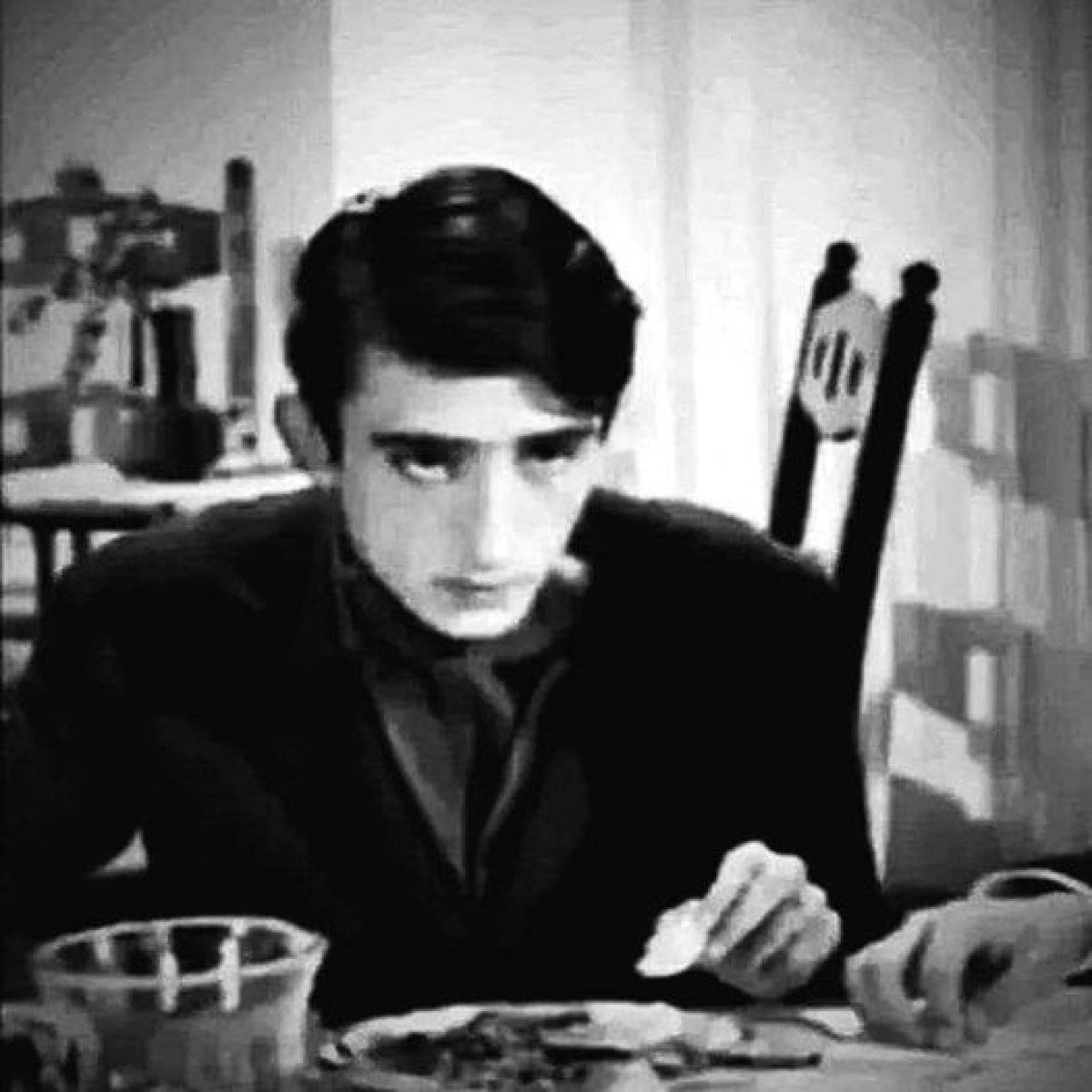 Ο Στάθης Ψάλτης σε νεαρή ηλικία