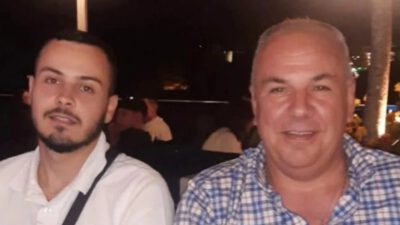 Ο ταξίαρχος της ΕΛ.ΑΣ. με τον γιο του