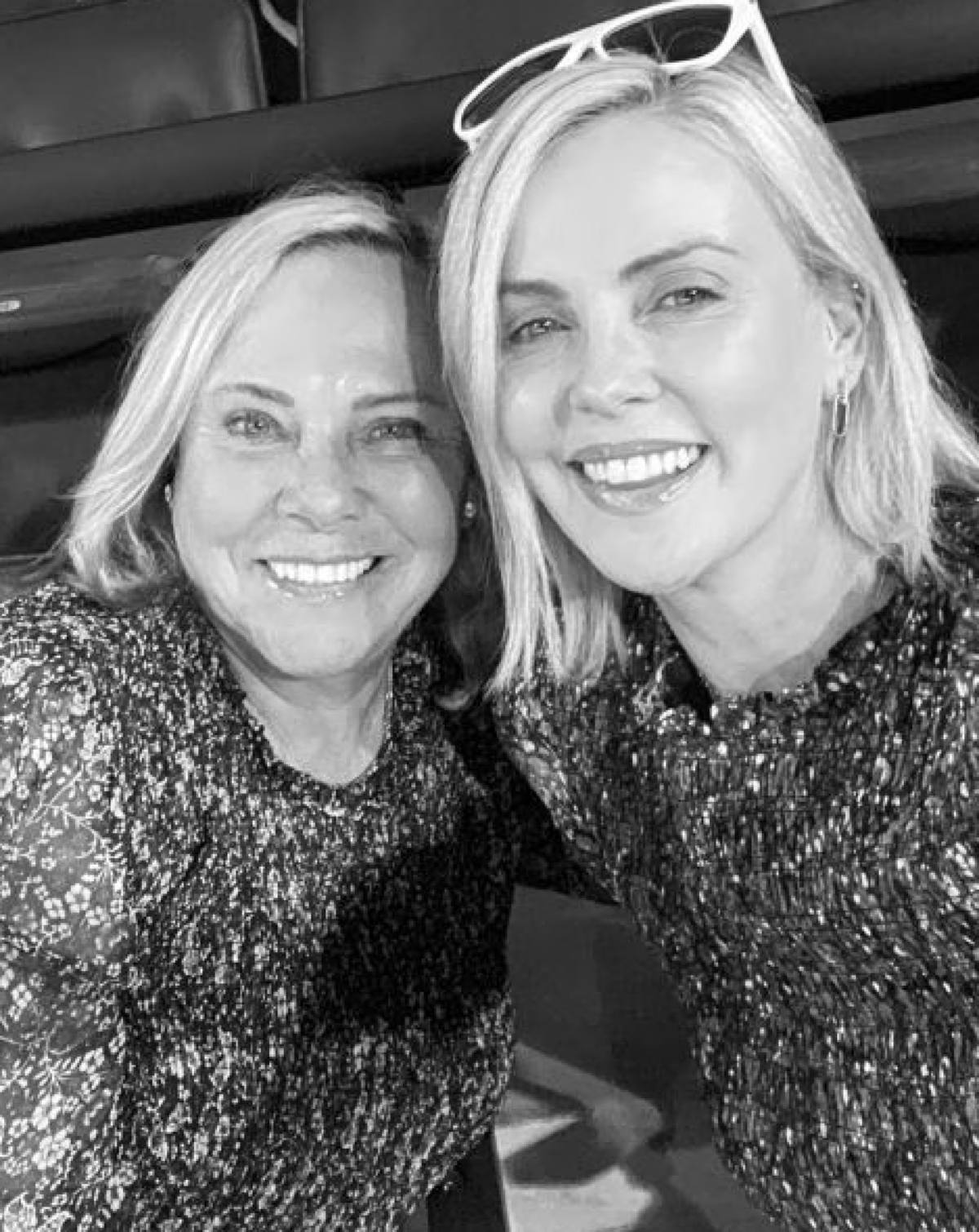 Η Σαρλίζ Θερόν με την μητέρα της, Γκρέντα