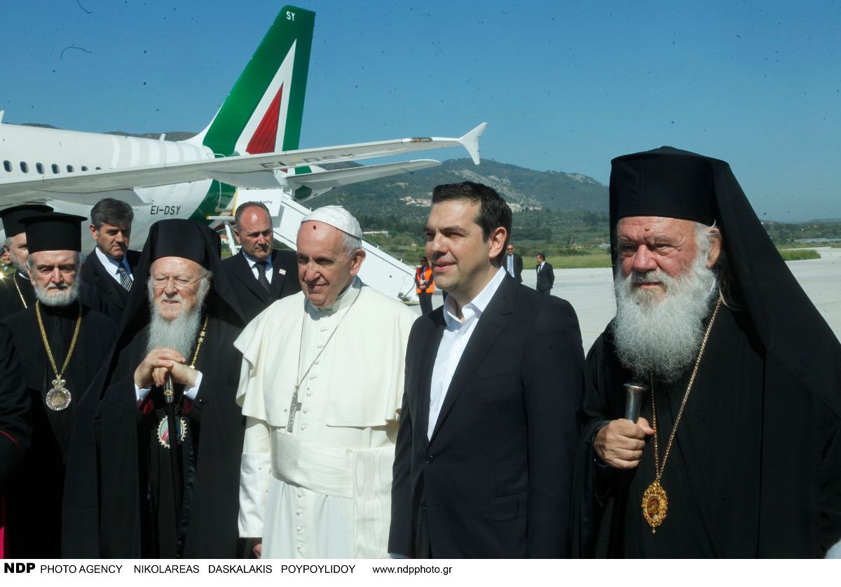 Αλέξης Τσίπρας Μακαριότατος Ιερώνυμος
