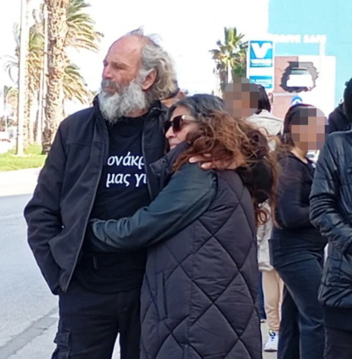 Ο 54χρονος με τη σύζυγό του