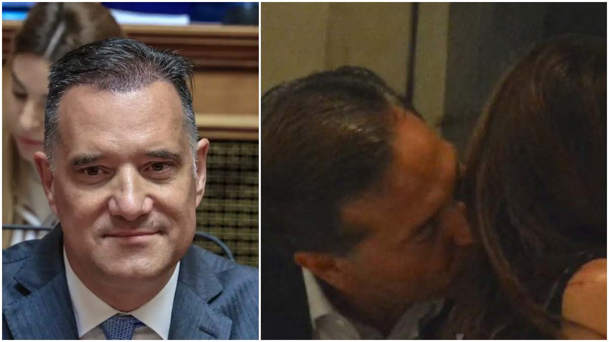 O Άδωνις Γεωργιάδης φωτογραφία με άλλη γυναίκα
