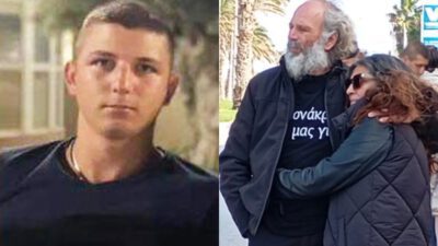 Ο Γιώργος Παρασύρης με τον πατέρα του, Κώστα