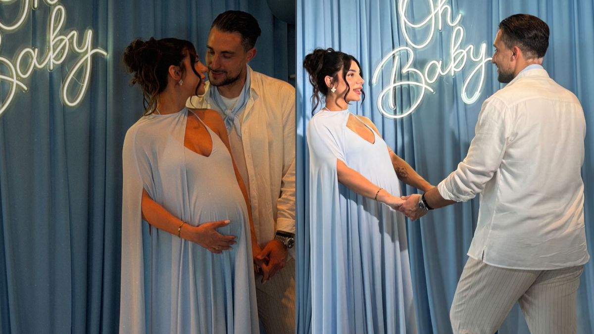 Σάκης Κατσούλης, Μαριαλένα Ρουμελιώτη baby shower