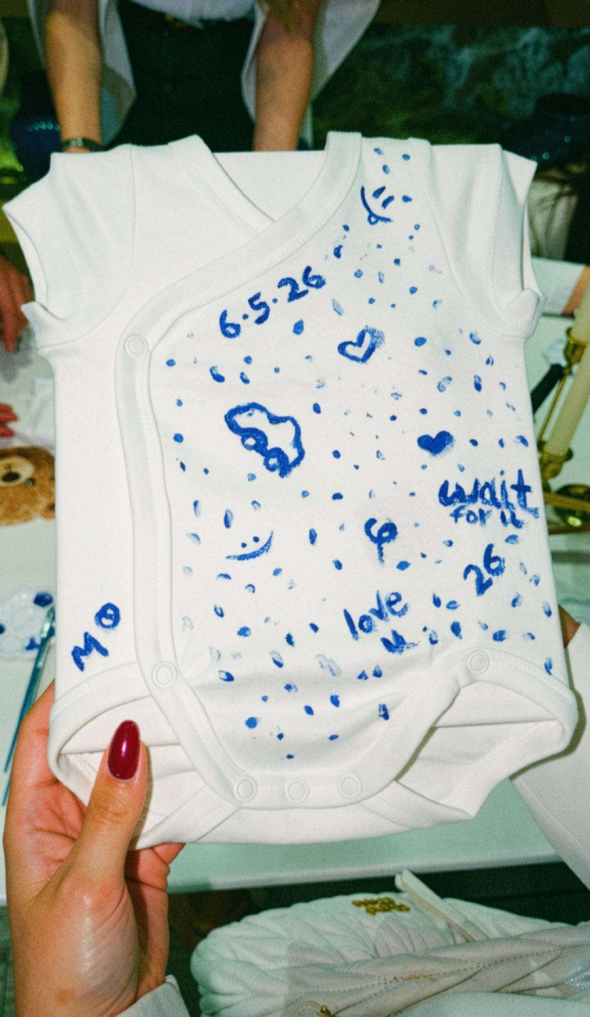 Σάκης Κατσούλης, Μαριαλένα Ρουμελιώτη baby shower